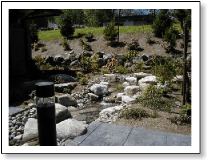 Small Stream Flowing over Rocks